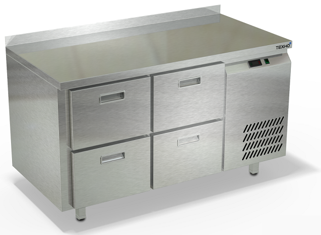Морозильный стол боковой агрегат столешница нержавеющая сталь борт СПБ/М-223/04-1306 (1390x600x850 мм)
